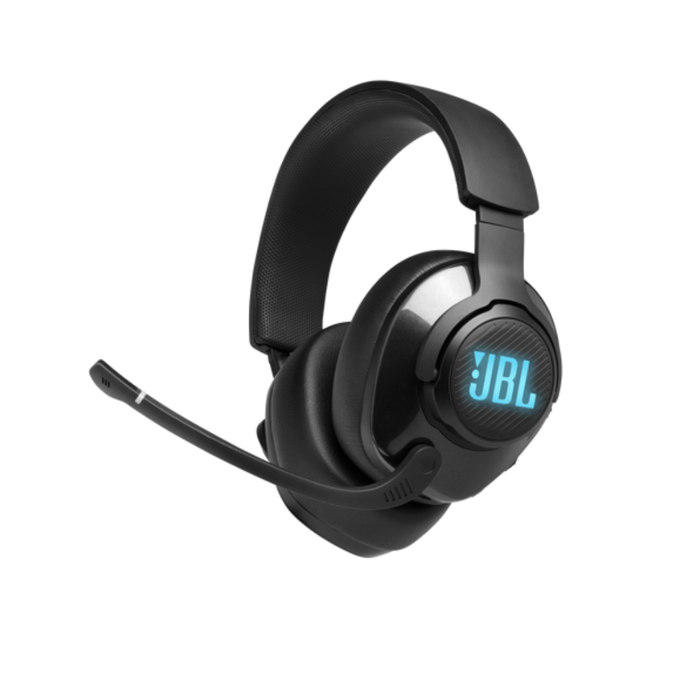 JBL Quantum400 Auriculares inalámbricos con audífono integral híbrido y micrófono integrado - NGR