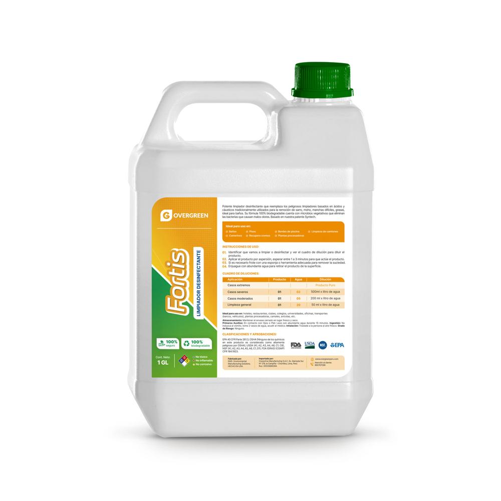 FORTIS - PRESENTACION 1 GL - LIMPIADOR DESINFECTANTE - BAÑOS
