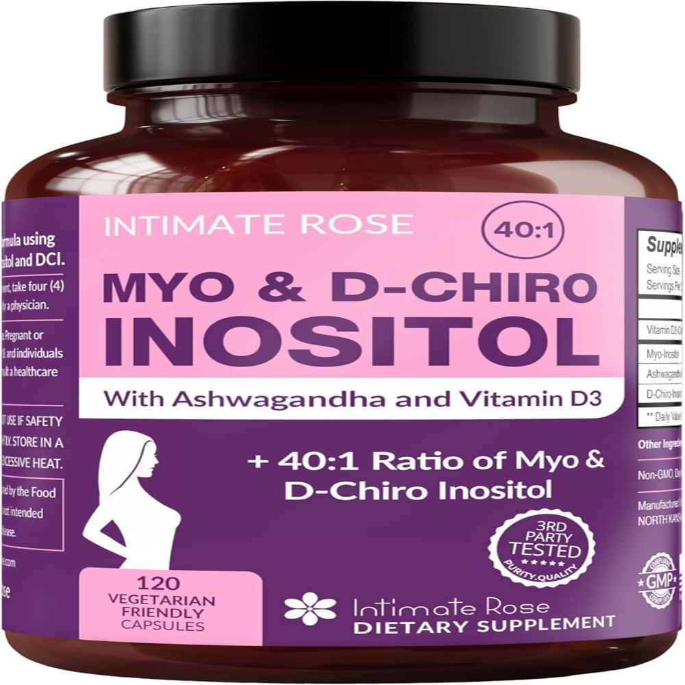 Intimate Rose Myo D Chiro Inositol 120 caps