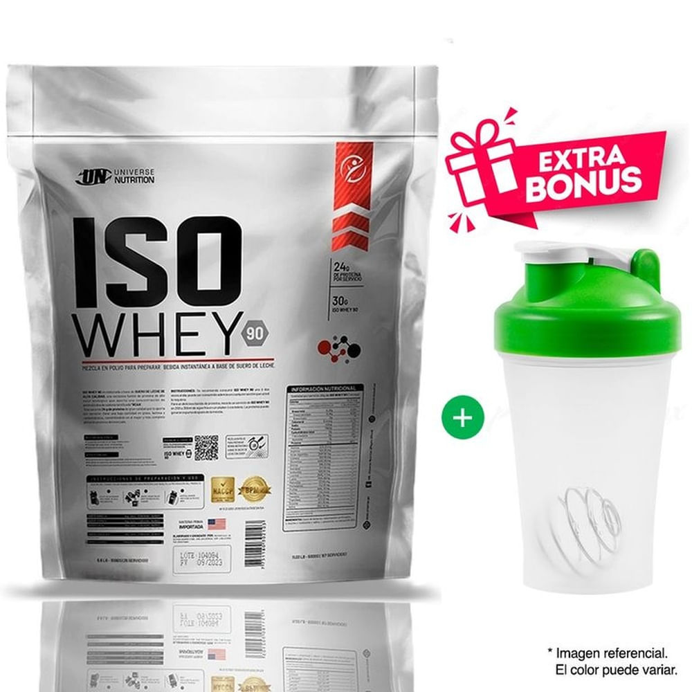 ISO WHEY 90 5 kilos proteína isolatada Chocolate + Obsequio