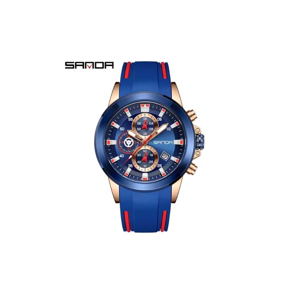 Reloj de pulsera análogo SANDA 5503 Resistente al agua