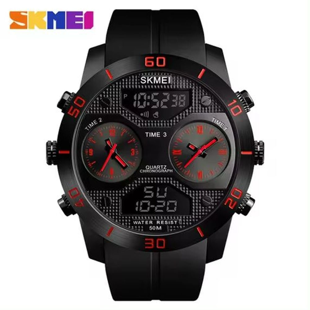 Reloj Digital SKMEI 1355 Triple hora