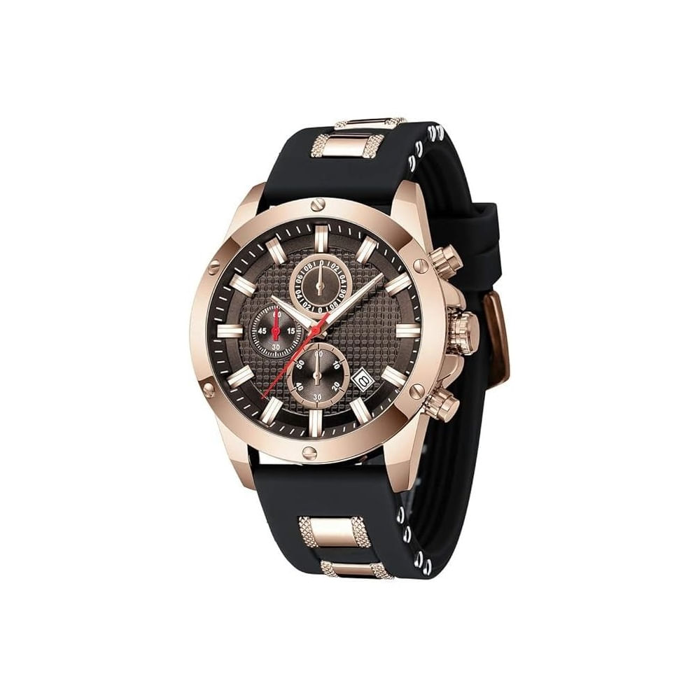 Reloj Análogo Mini Focus MF0089G Cronógrafo Resistente al agua