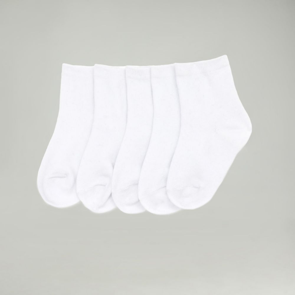 Medias Blancas Circus Escolares Pack De 5