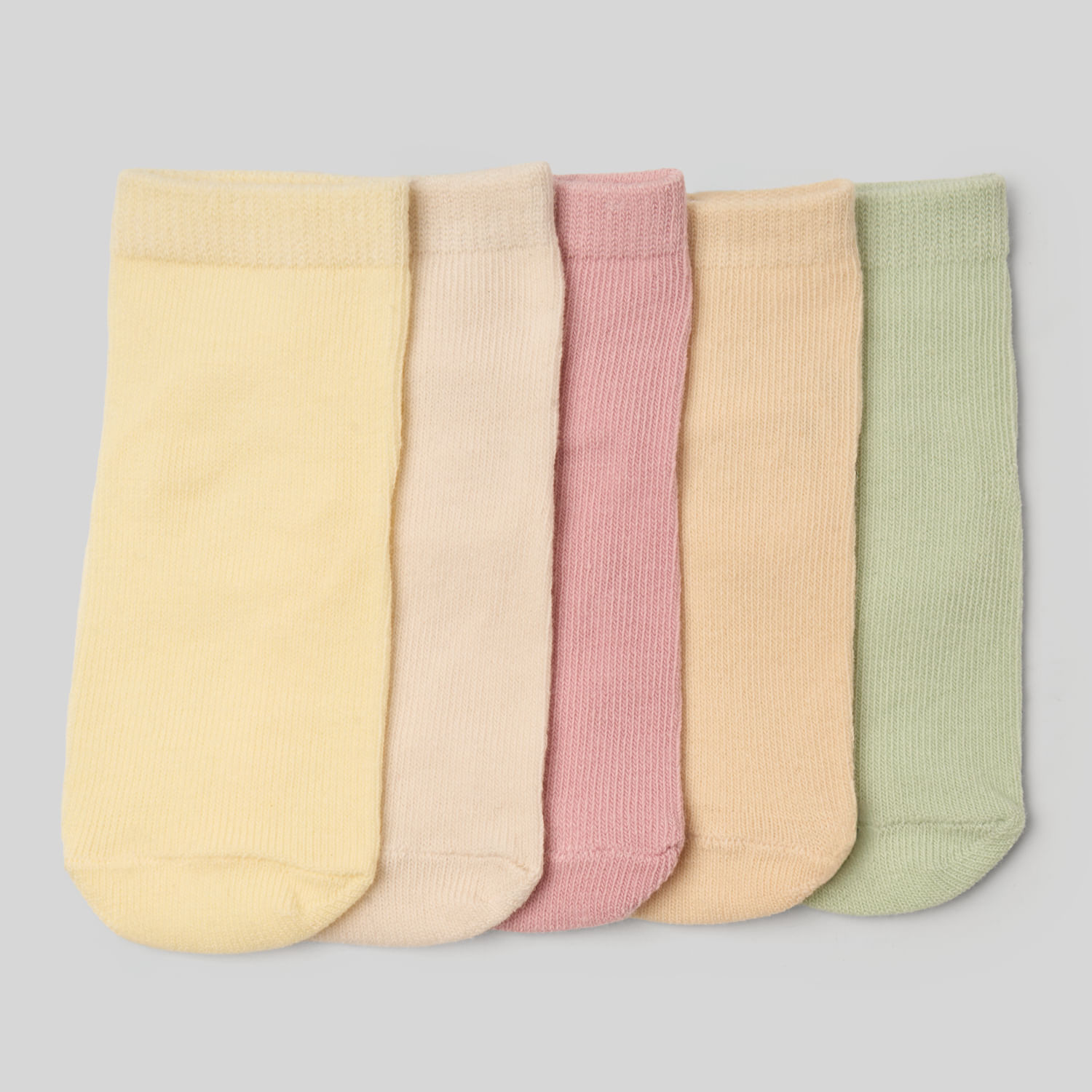 Pack X5 Medias Para Recién Nacido Basic Baby Circus