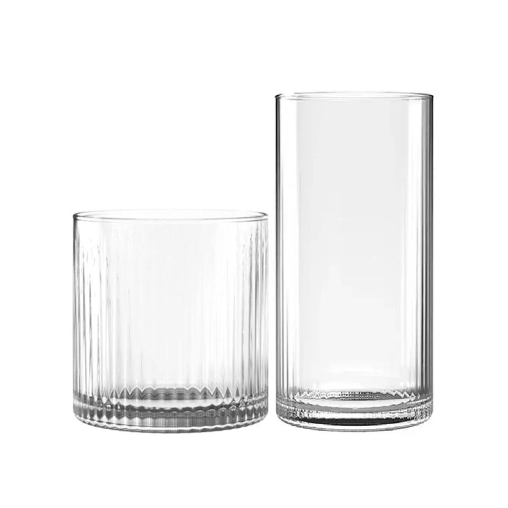 Set Vasos Ferrand X 12 Pzas Pulse Rock 235ml Long Drink