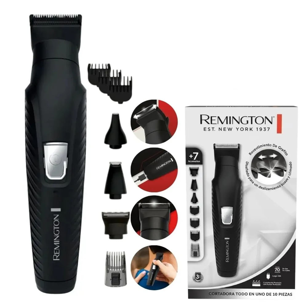Cortadora Remington Todo En 1 PG3001 - NEGRO