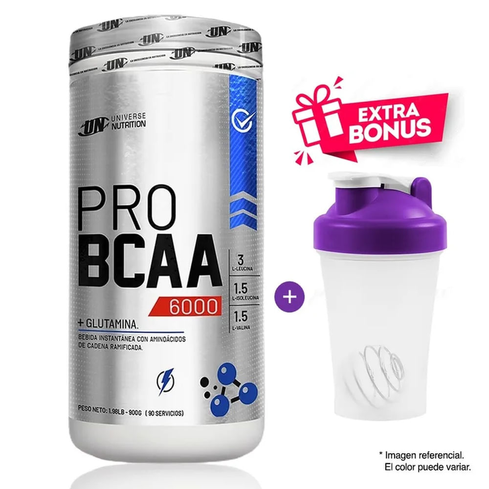PRO BCAA 6000 1KG AMINOÁCIDOS UN CITRUS PUNCH + REGALO