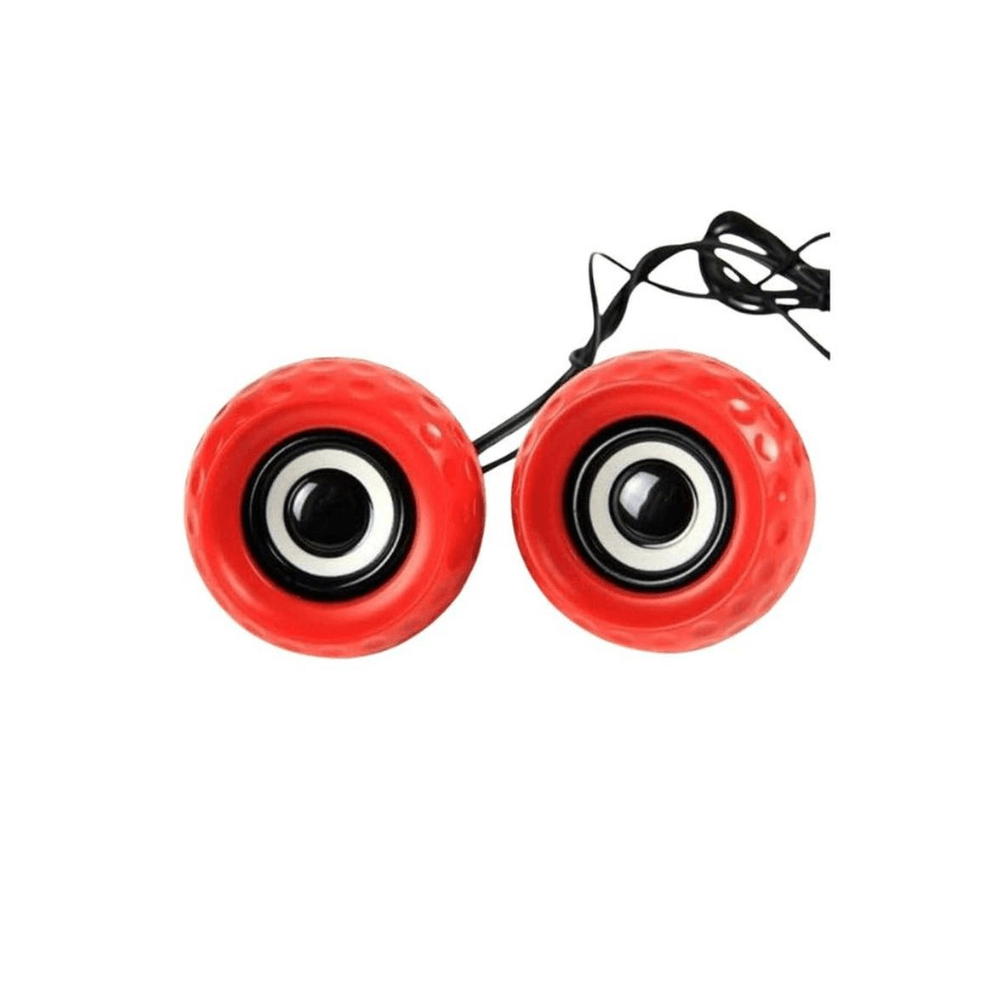 HAVIT HV-SK486 Parlante Alámbrico con USB portátil 6W de potencia y bajos excelentes - RD