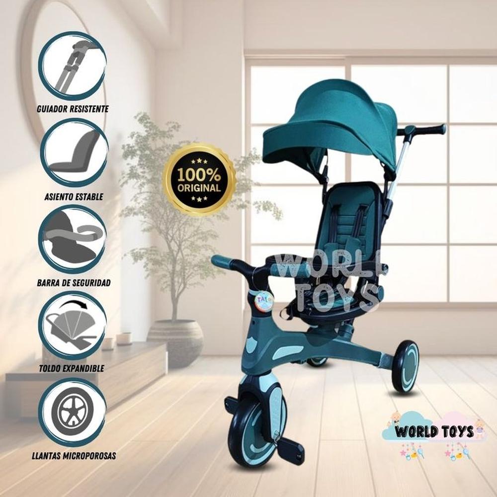 Triciclo Guiador SHIELDER Green