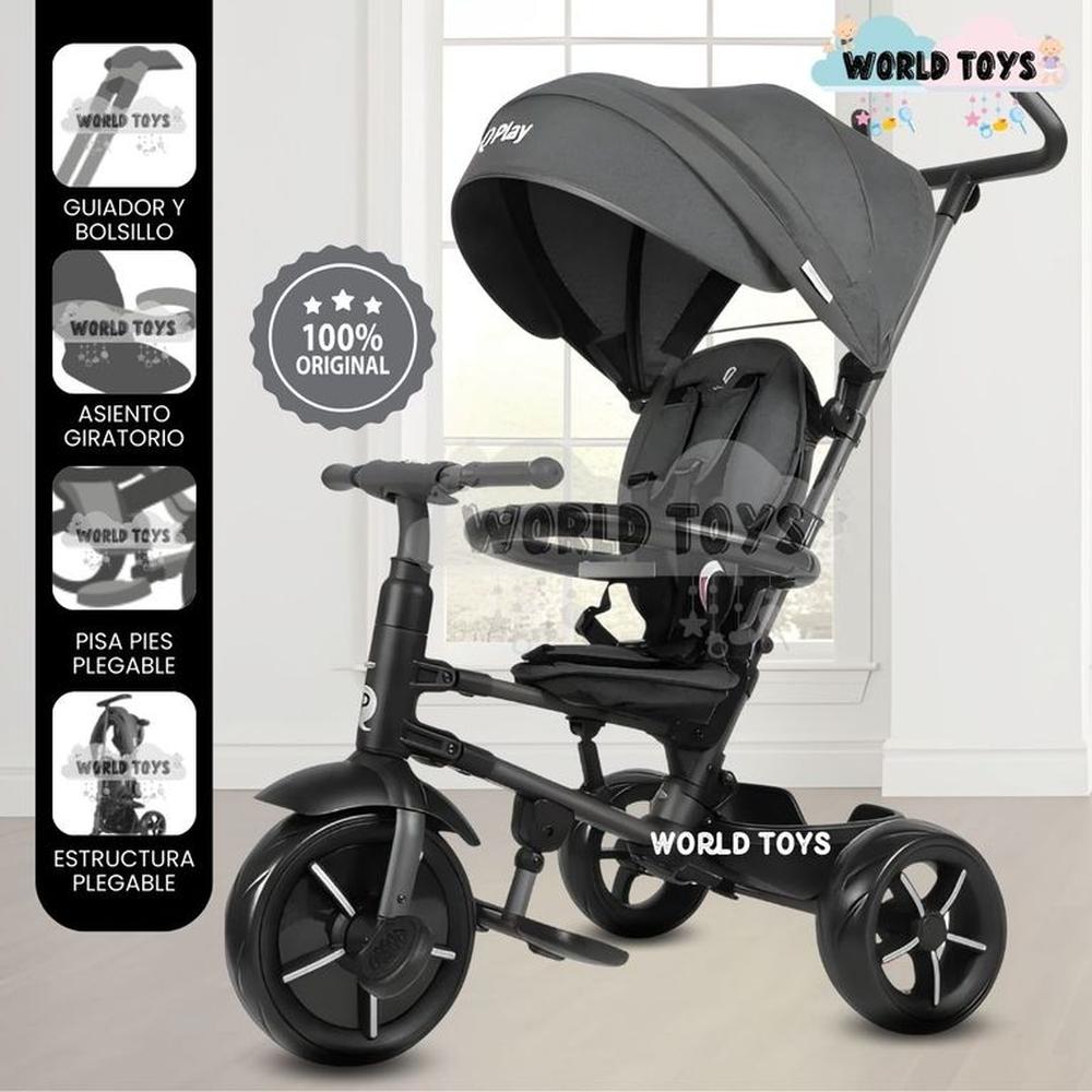 Triciclo Guiador  STARITE Gray