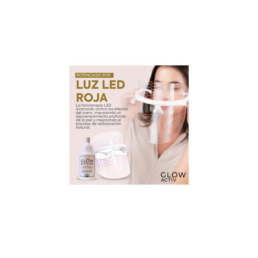 Mascarilla de Luz Led 7 Colores Glow Activ