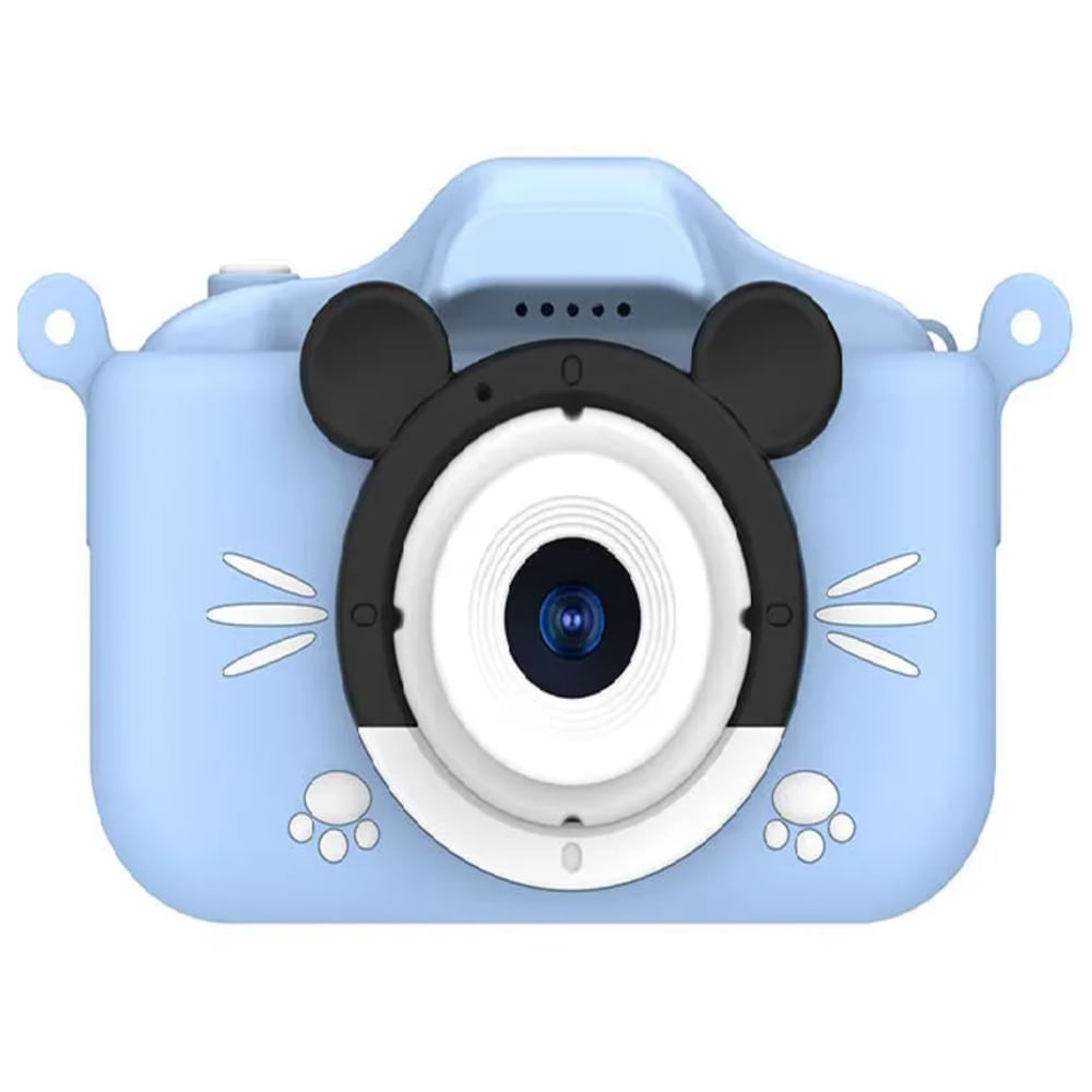 Cámara Digital Infantil foto y video X5S Mini Celeste