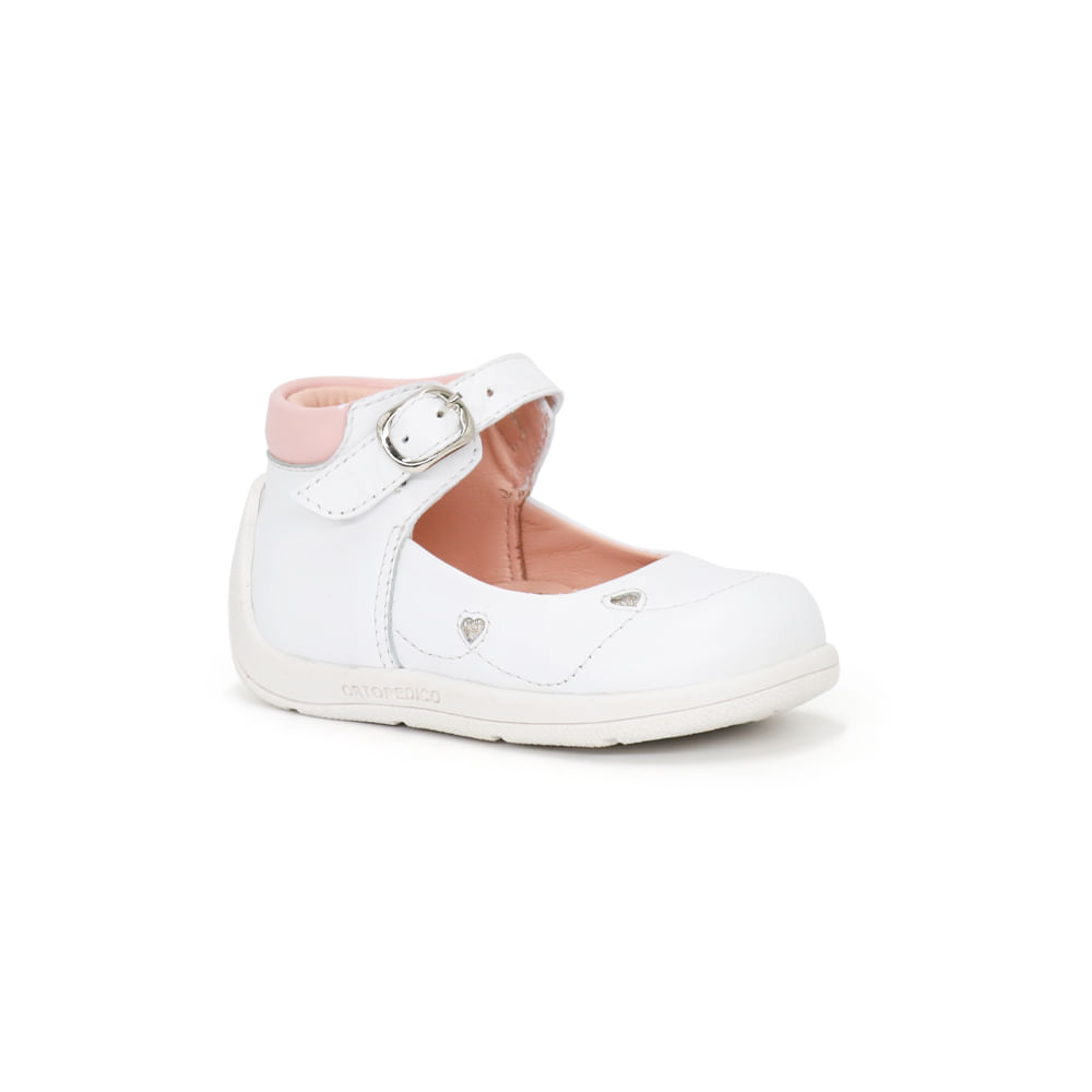 Zapato Pibes para niña MV24I2-8240 Blanco 21