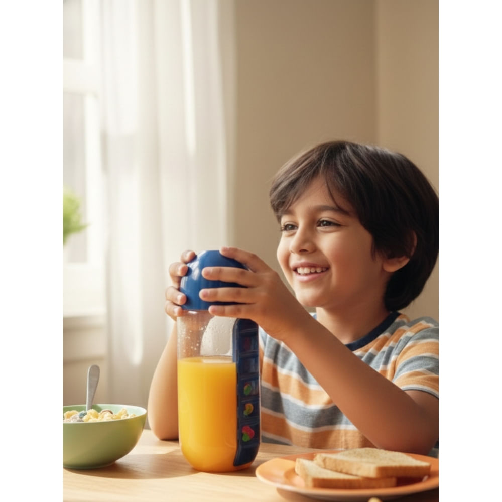 Tomatodo Pastillero Azul 750 ml