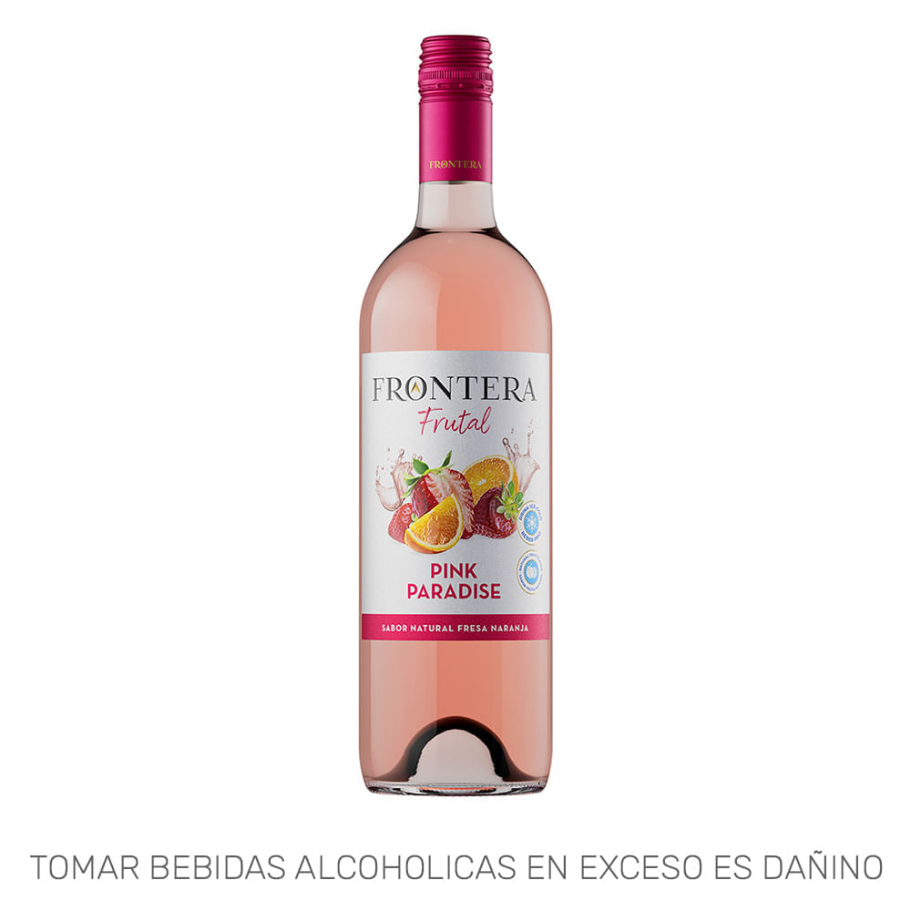 Vino Rosé FRONTERA Frutal Pink Paradise Botella 750ml