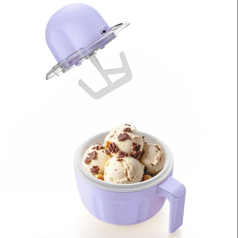 Máquina de Helados Portátil Preparación Rápida y Fácil