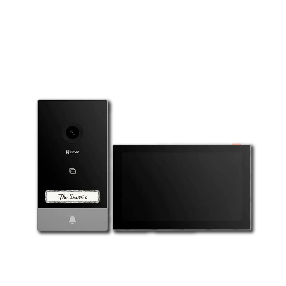 Ezviz Hp7 2k Kit Videoportero Inteligente Wifi Frente Y Monitor 7 Color Gris