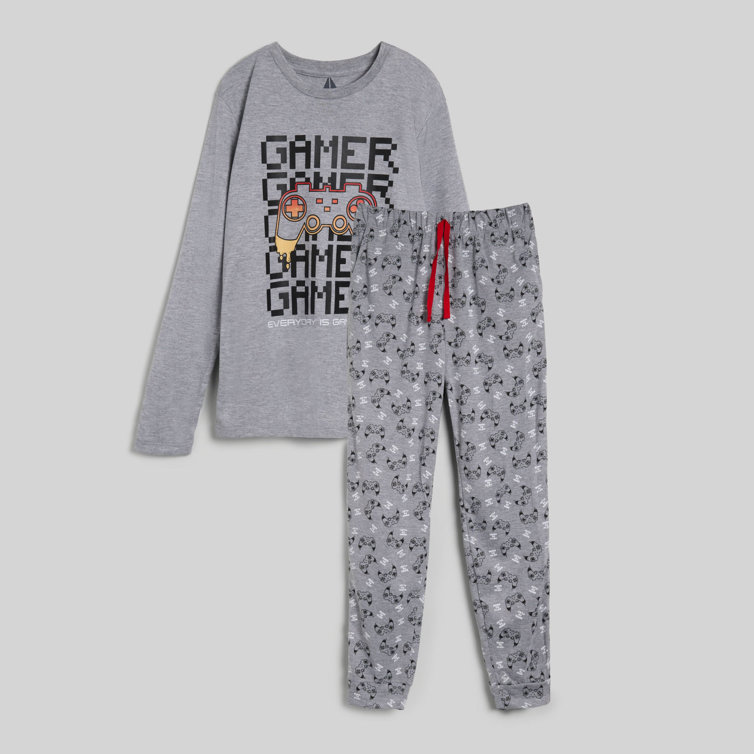 Set Pijama Para Teen Niño Game Over Aereal