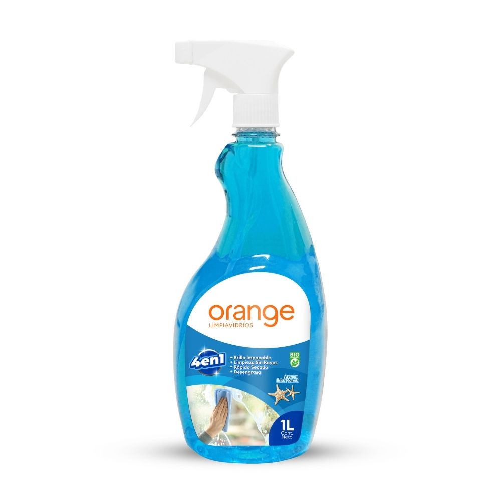 Limpiavidrios Orange 1 Litro