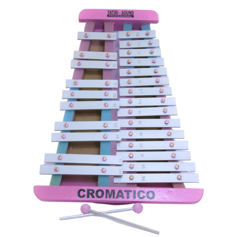 Xilófono Cromático Instrumento Musical Educativo de Percusión