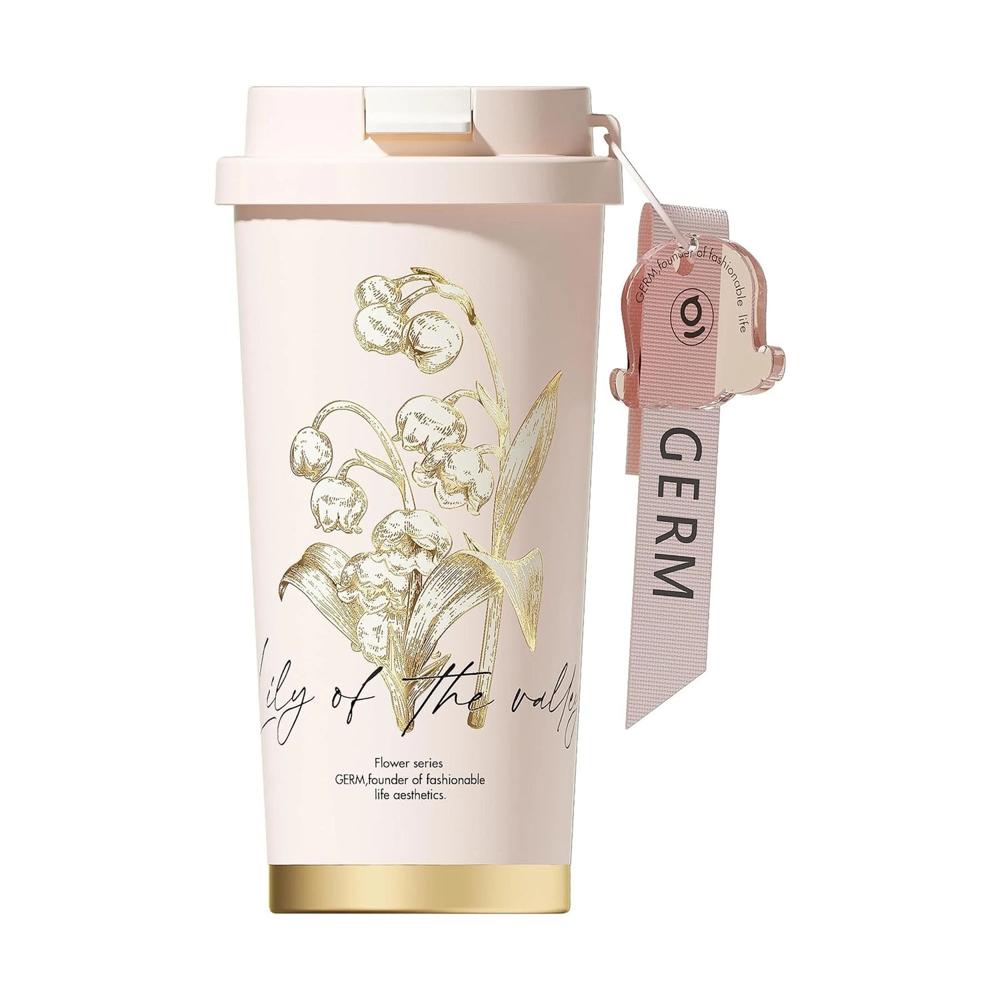 Vaso Térmico Germ Clover Rosa Peonias 500 ml