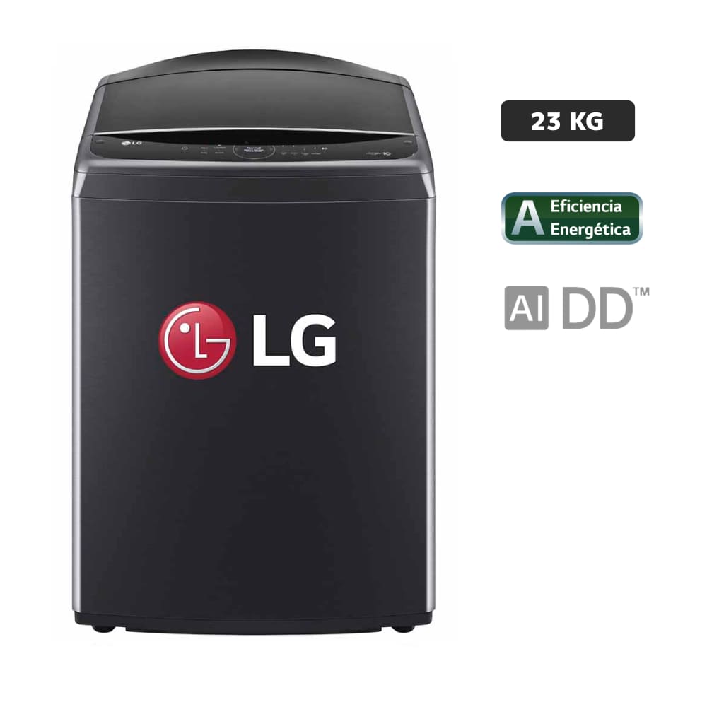 Lavadora LG Carga Superior 23Kg WT23PBVS6 Negro Lavadora LG Carga Superior 23Kg WT23PBVS6 Negro
