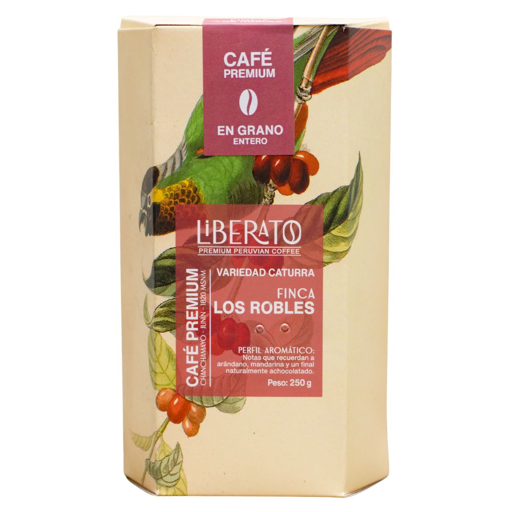 Café de Especialidad ""Caturra"" en Grano x 250g