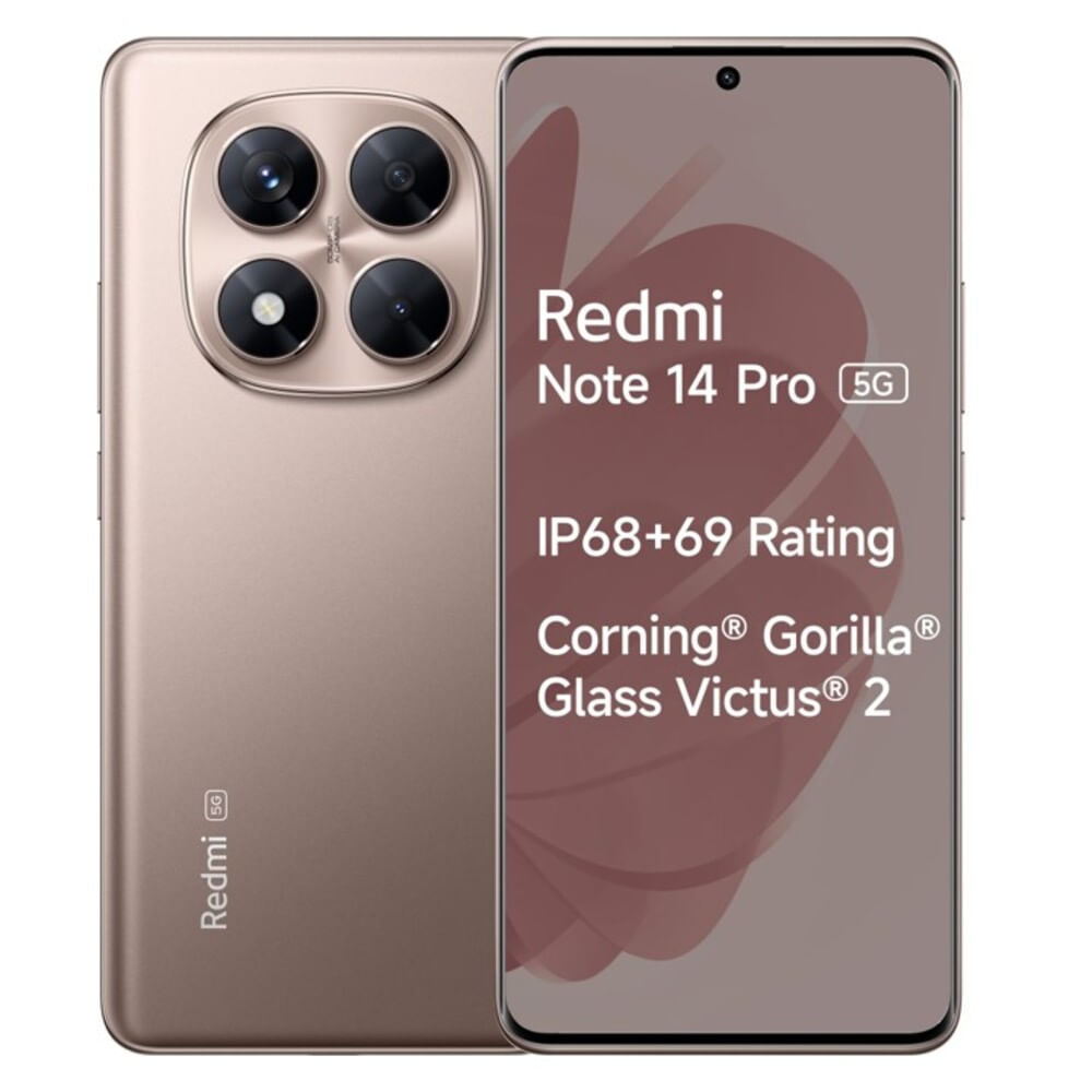 Celular Xiaomi Redmi Note 14 Pro 5G 8GB 256GB Dorado Celular Xiaomi Redmi Note 14 Pro 5G 8GB 256GB Dorado
