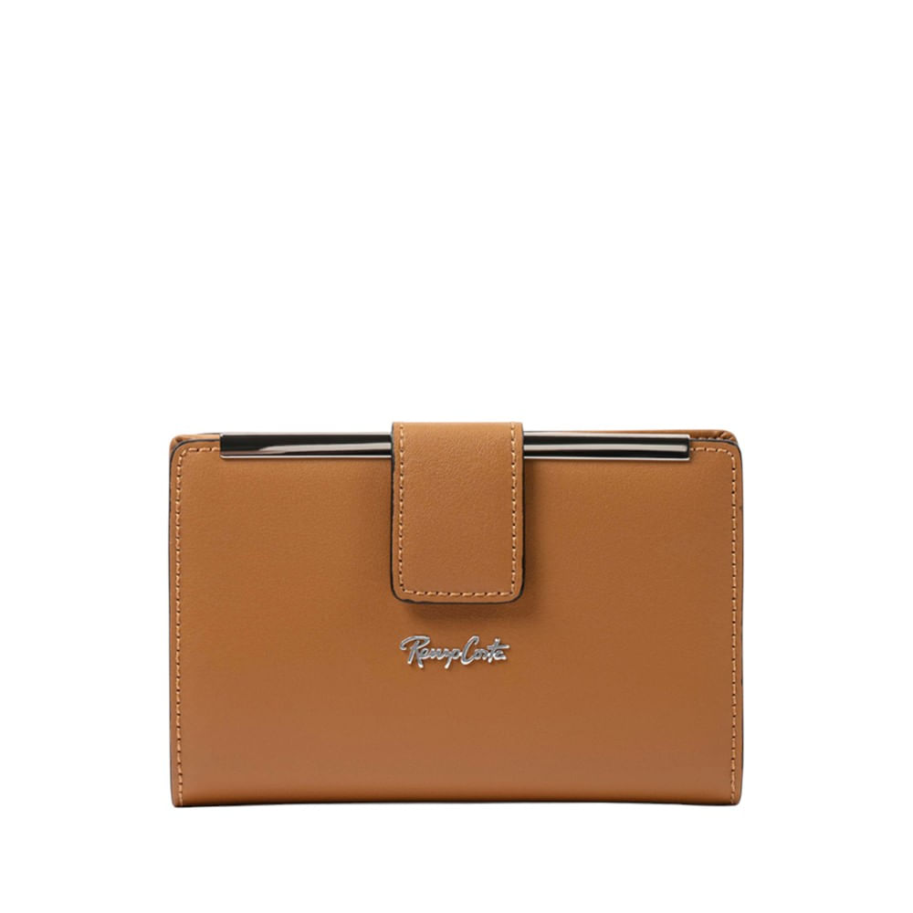 Billetera para Mujer Metal Chic Renzo Costa W Etr 18 1788046 Leather