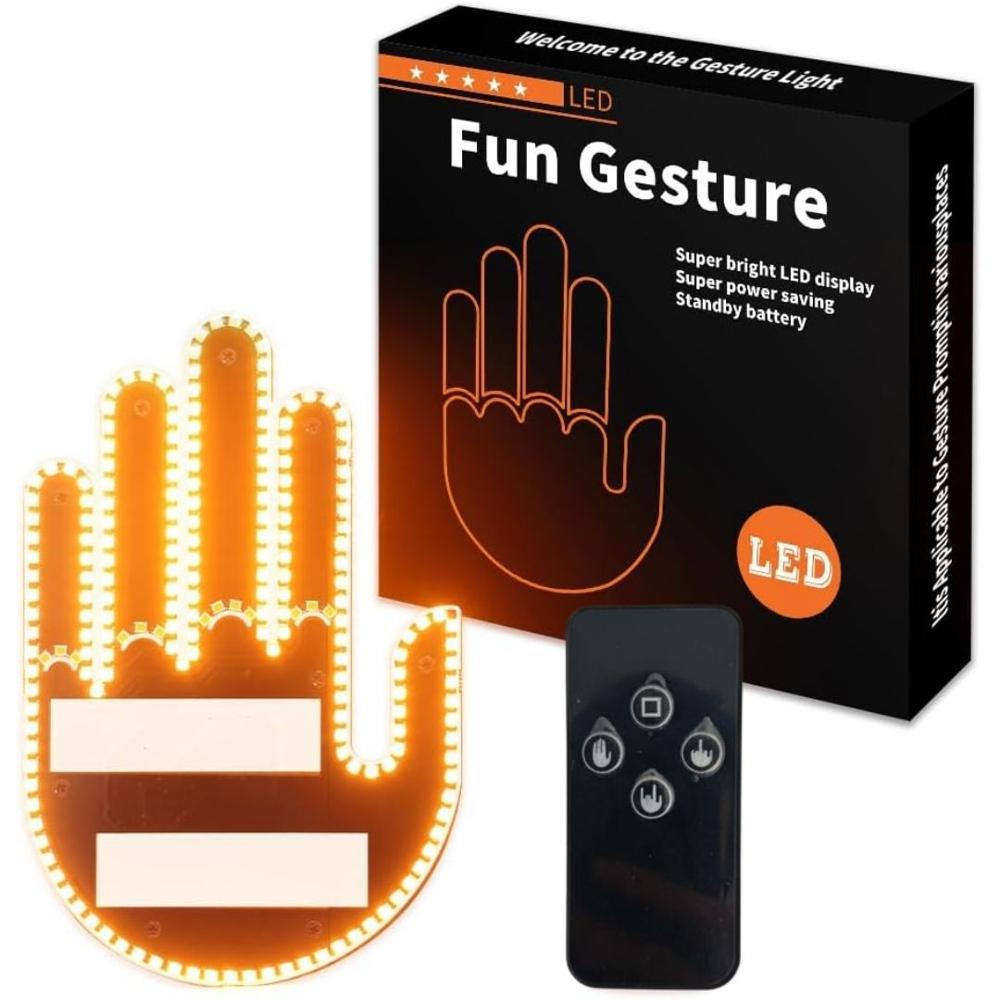 Mano Led con Gestos para Auto a Control Remoto Glogesture para Vehículos