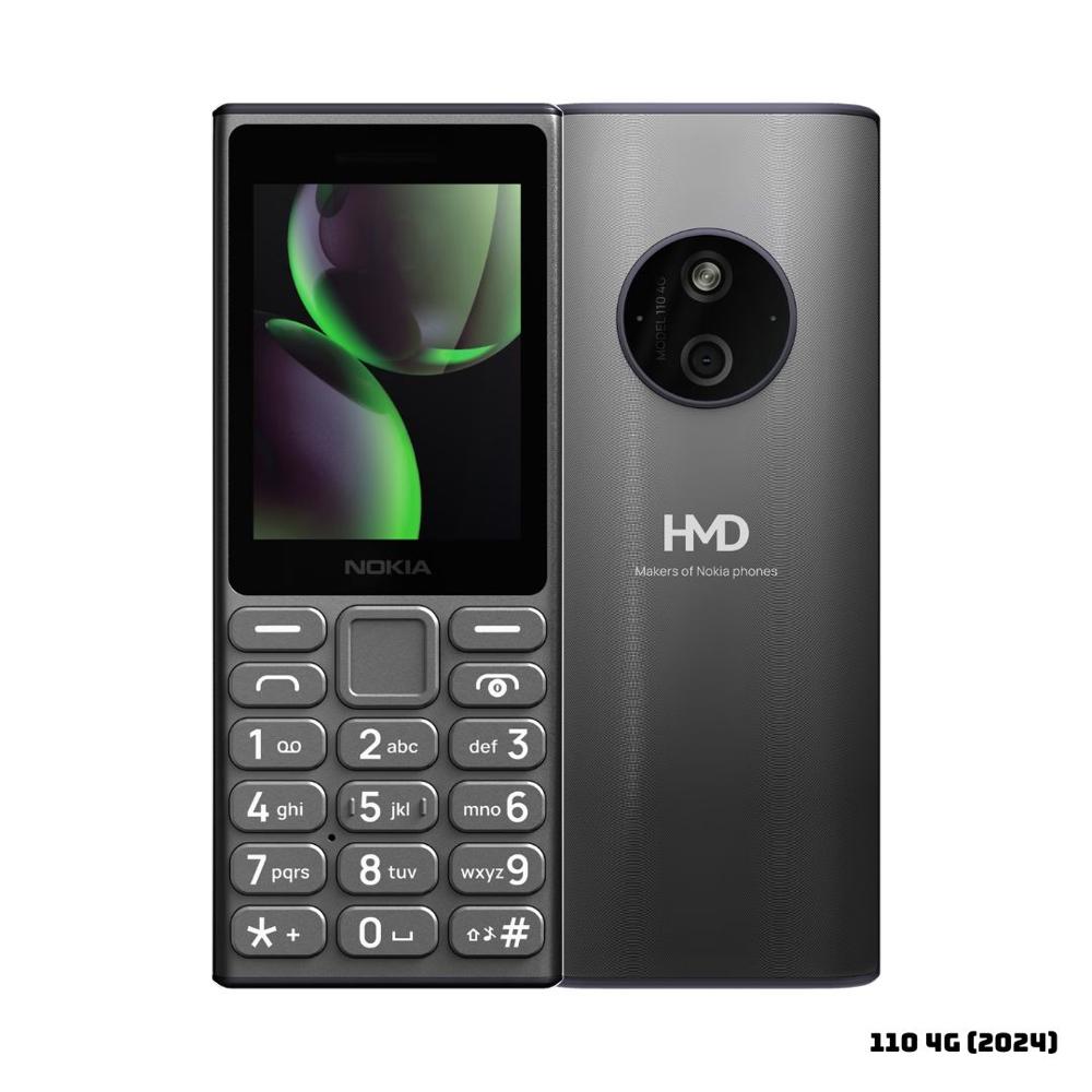CELULAR BASICO NOKIA 110 4G 2024 DUAL SIM - TITANIO