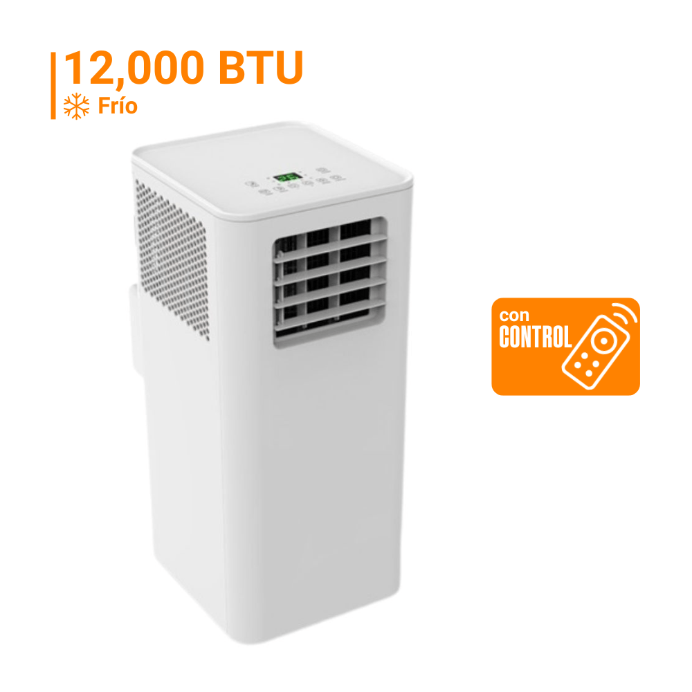 Aire Acondicionado Portátil 12000 BTU Alfano PC12-PMA R410A Blanco