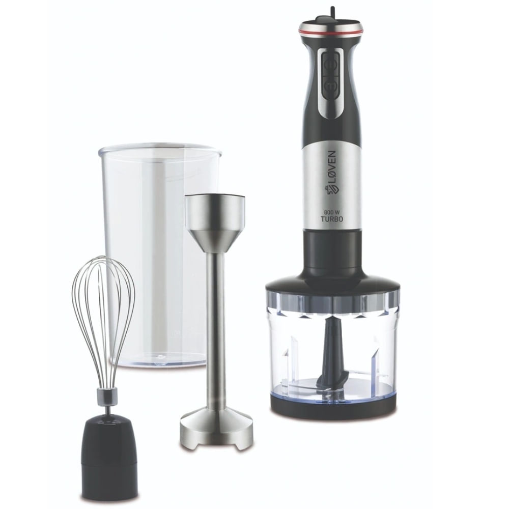 Batidora de Inmersión Loven MP800-CLA 800W 1L Multifunción