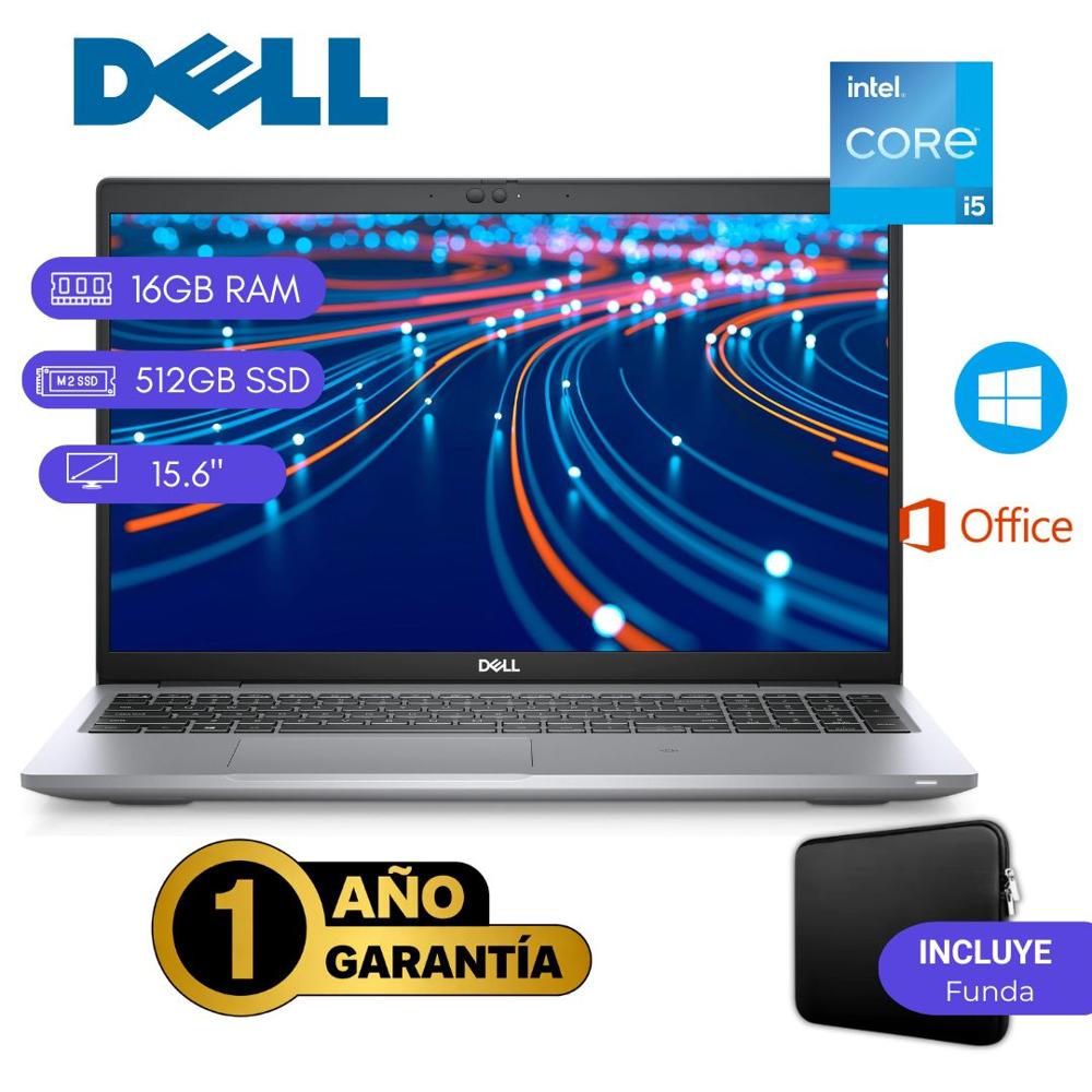 DELL LATITUDE 5520 seminueva - CI5 11VA -16GB DDR4 -512GB M.2