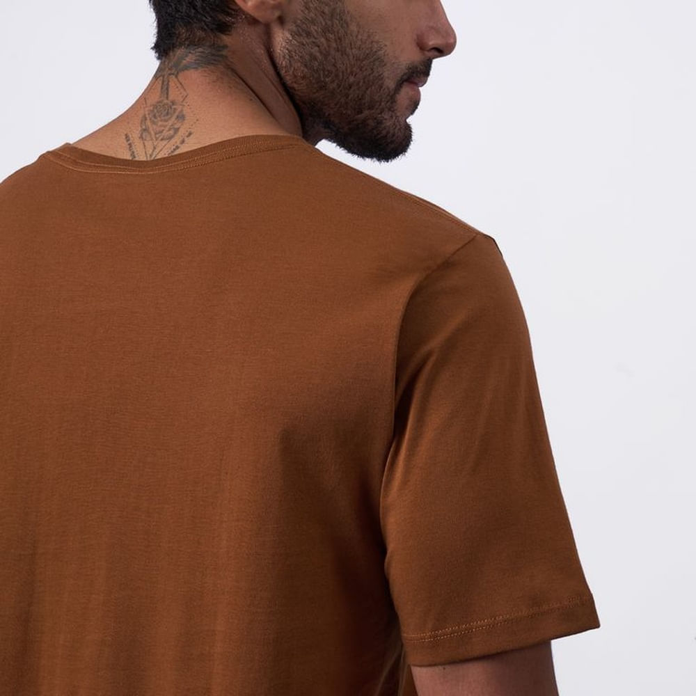 POLO EI25O-NECK P2 JERSEY - CHOCO MOUSE S Marron POLO EI25O-NECK P2 JERSEY - CHOCO MOUSE S Marron