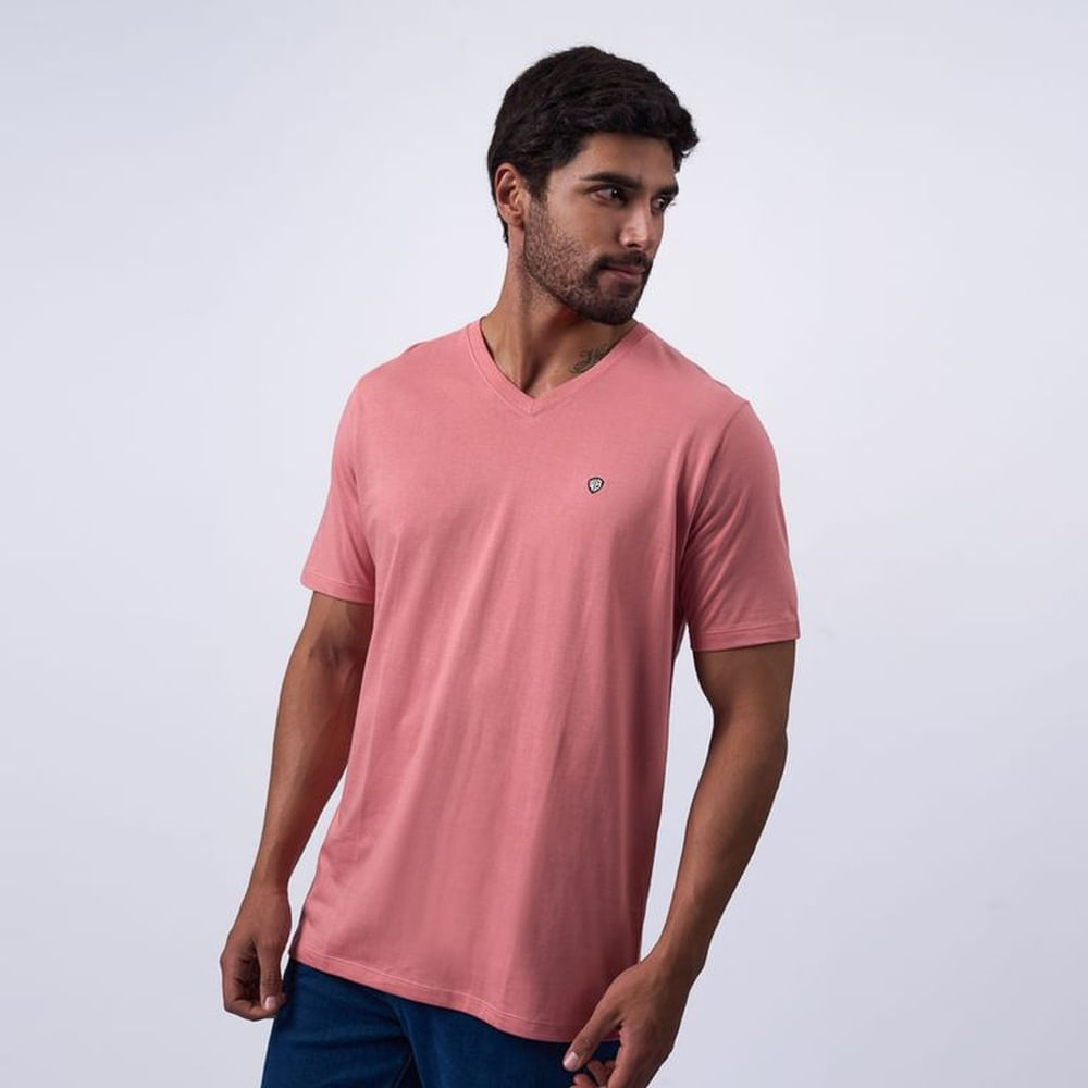 POLO EI25V-NECK P2 JERSEY - PALO ROSA XL Palo Rosa POLO EI25V-NECK P2 JERSEY - PALO ROSA XL Palo Rosa