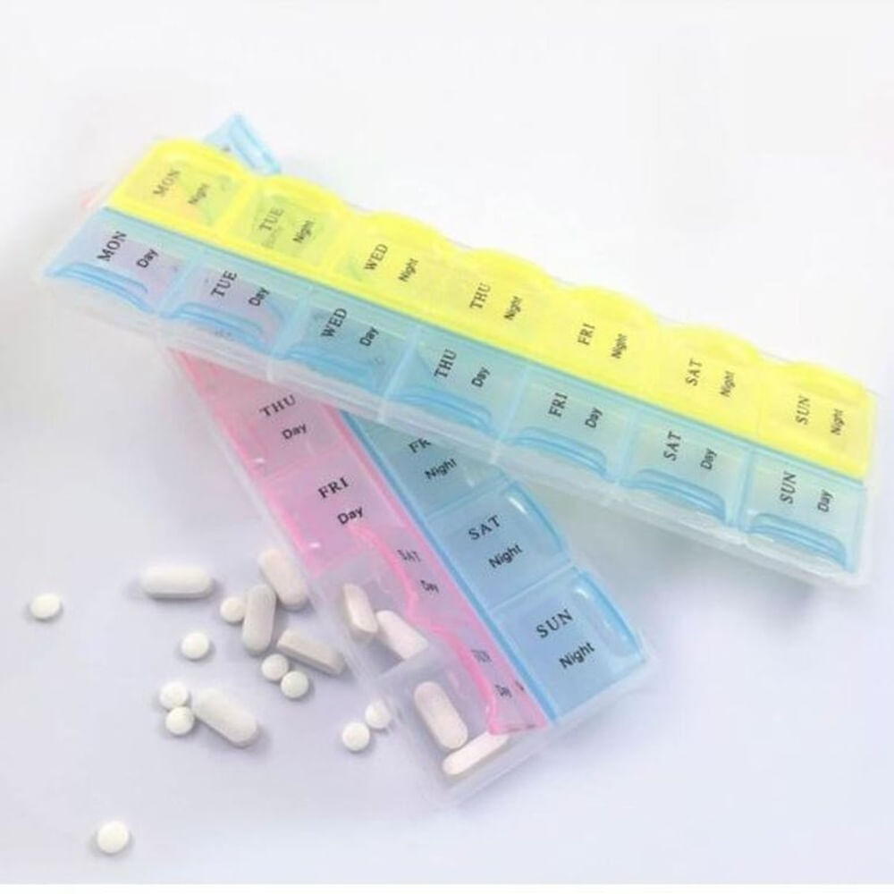 Dos Pastilleros Organizador Semanal