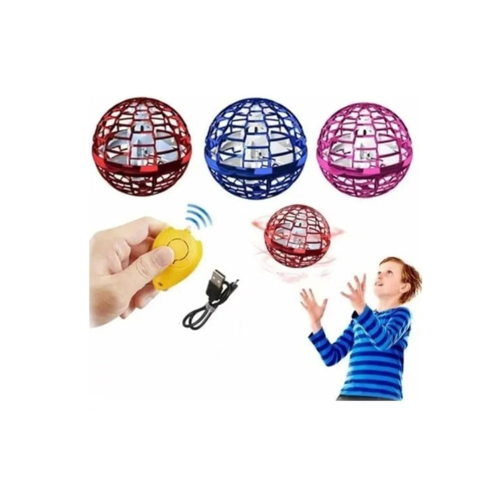 Pelota giratoria voladora con luz LED Pelota giratoria voladora con luz LED