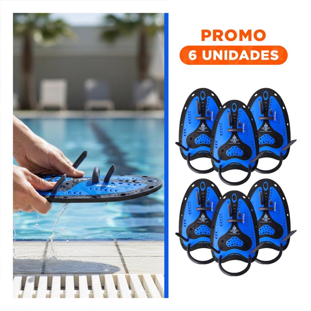 Pack6 Paletas de Natacion para Desarrollo de Fuerza Superior Pack6 Paletas de Natacion para Desarrollo de Fuerza Superior