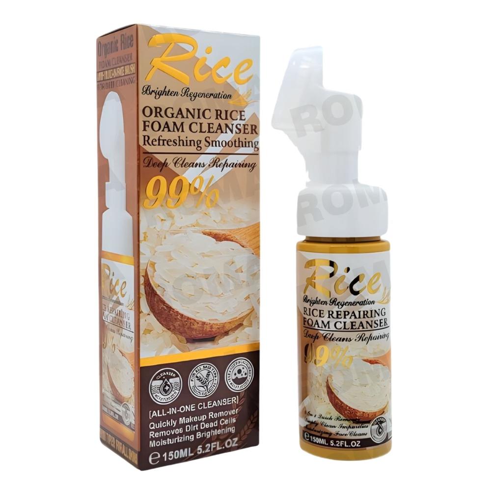 LIMPIADOR EN ESPUMA ARROZ 150ML WOKALI