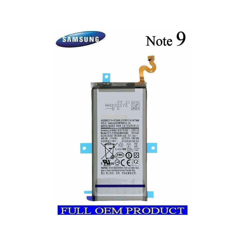 BATERIA SAMSUNG GALAXY NOTE 9 NUEVO - PLOMO