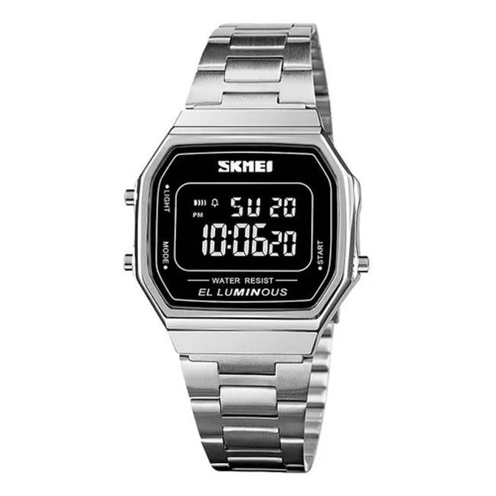 Reloj Digital SKMEI 1647 Acuático con correa metálica