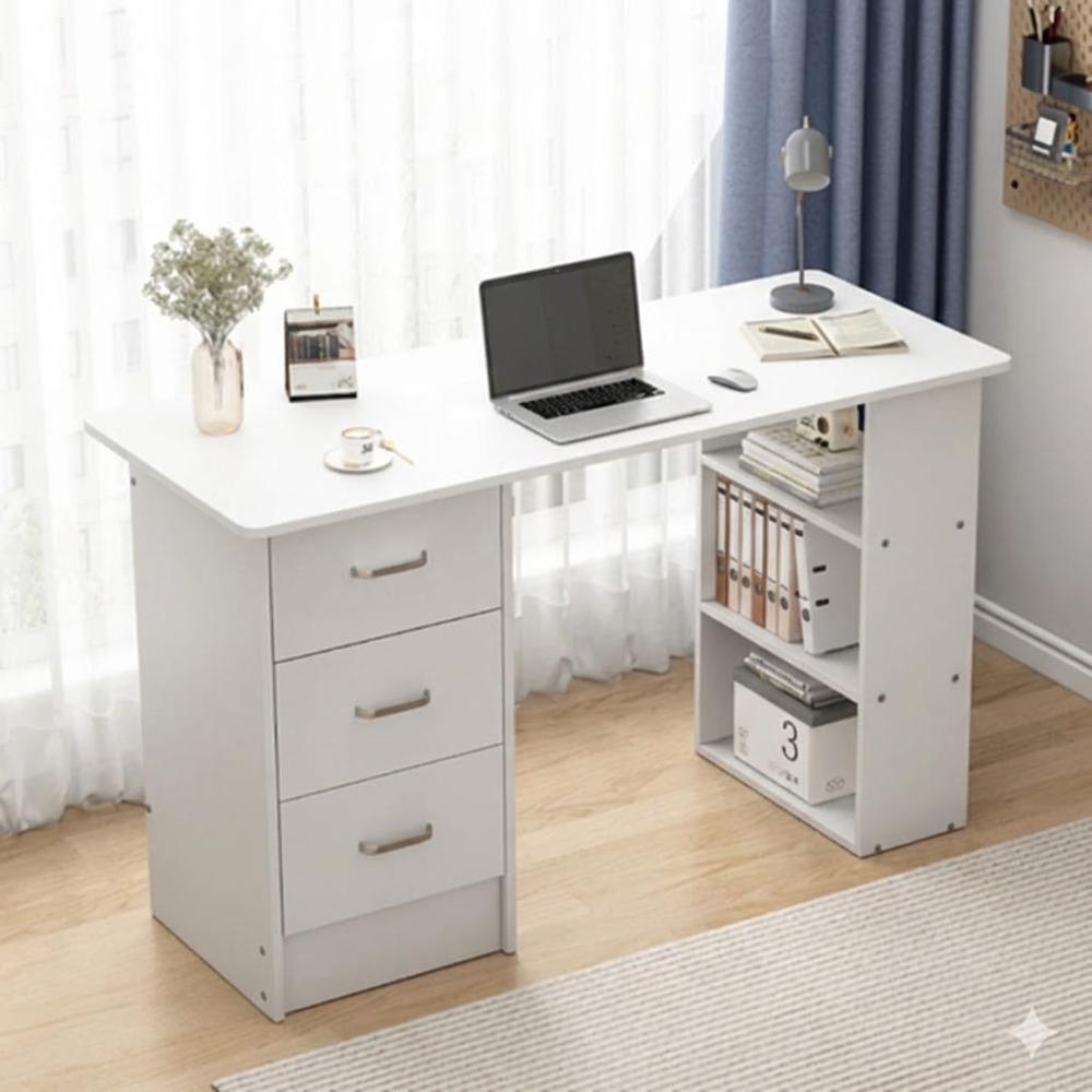 Escritorio Teca Blanco