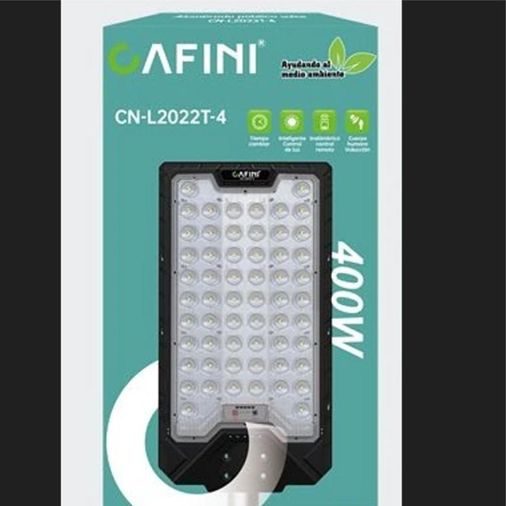 Reflector Solar LED 400W Cafini con Sensor de Movimiento y Control Remoto IP67 Reflector Solar LED 400W Cafini con Sensor de Movimiento y Control Remoto IP67