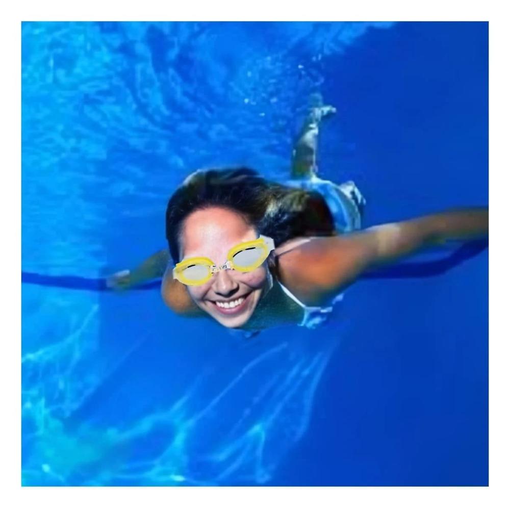 Gafas de Natacion Amarillo con Marco Resistente y Uso Seguro en Natacion Y+Ligas Regalo Gafas de Natacion Amarillo con Marco Resistente y Uso Seguro en Natacion Y+Ligas Regalo