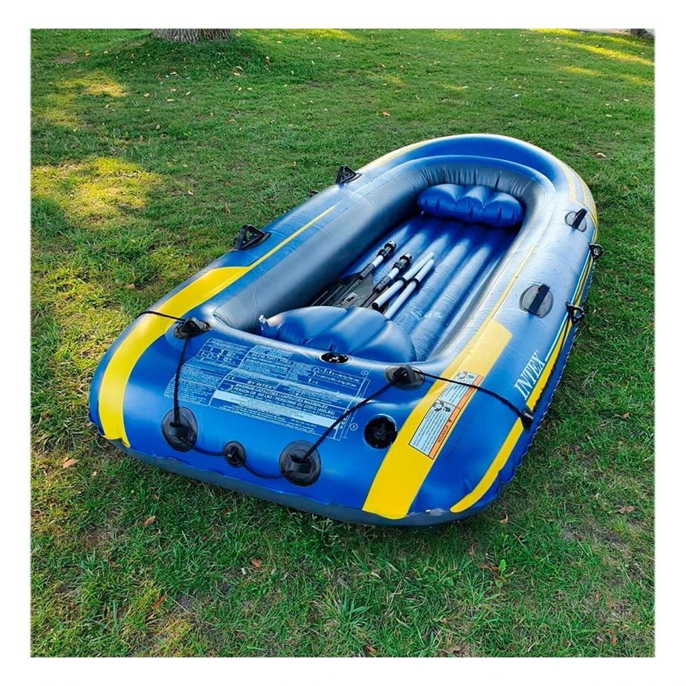 Balsa Inflable Challenger 3 con Remos e Inflador para Diversion en el ...