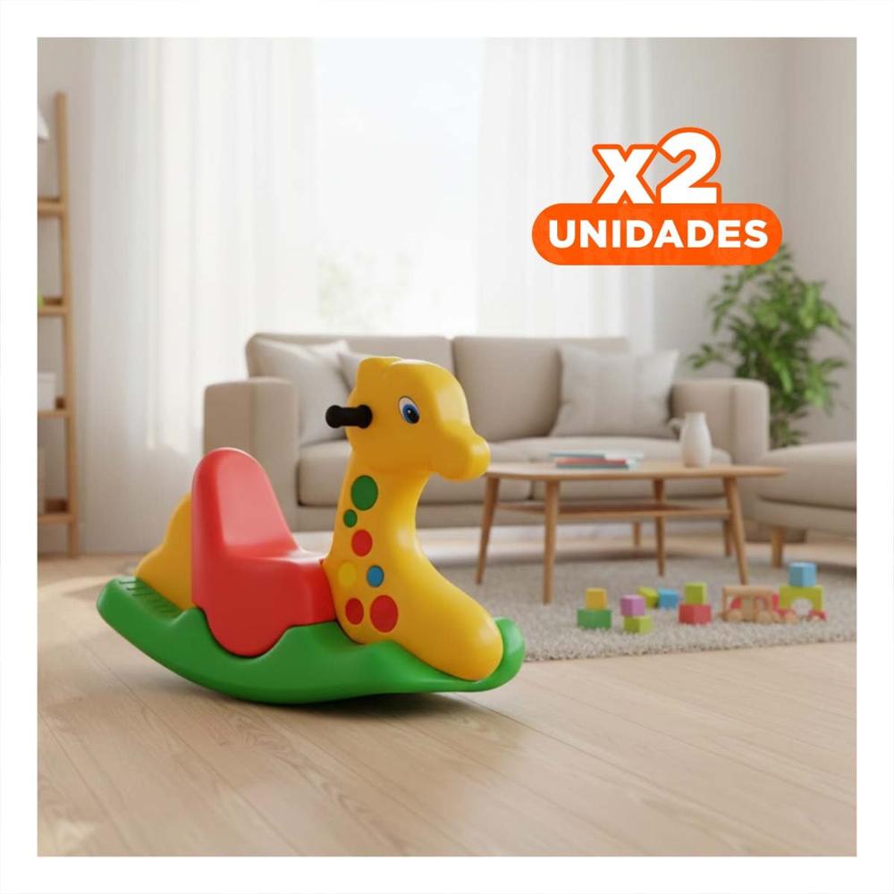 Pack2 Juguete de Balanceo 80cmx30cmx53cm con Diseño Infantil para su Vivienda Moderna Pack2 Juguete de Balanceo 80cmx30cmx53cm con Diseño Infantil para su Vivienda Moderna