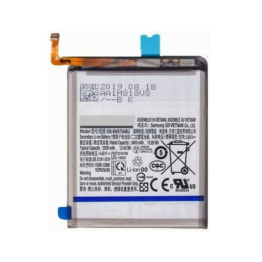 BATERIA SAMSUNG  NOTE 10  TORIGINAL-SM NUEVO