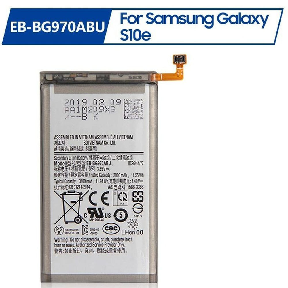 BATERIA SAMSUNG S10E  TORIGINAL-SM NUEVO